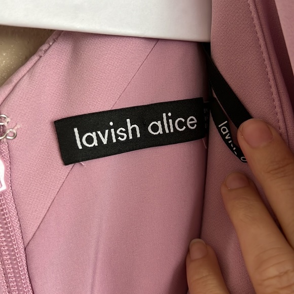 Pink cocktail dress - Picture 3 of 5